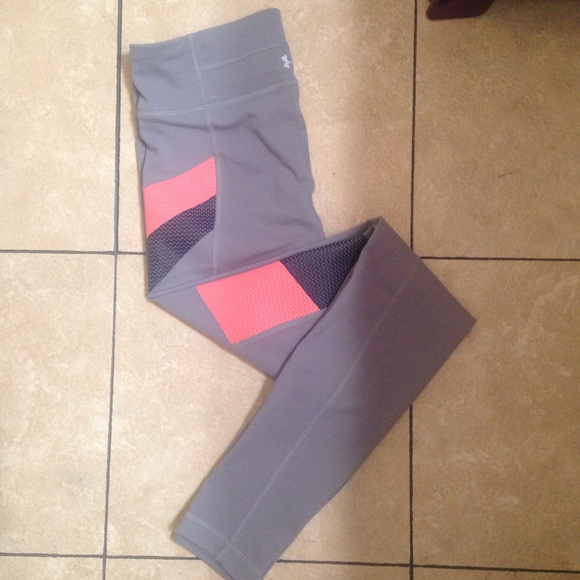 Under armour grey gym workout pants leggings XS - Picture 8 of 11